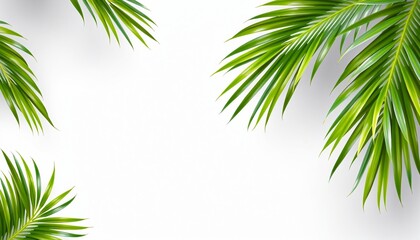 Isolated Palm Tree on Transparent Background