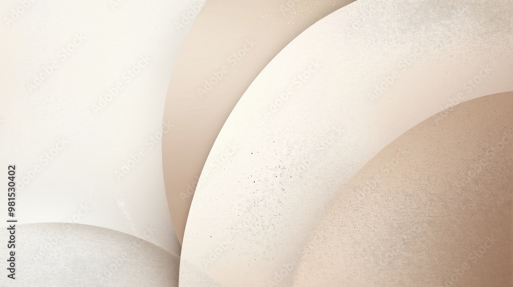Poster a white background with a curved line and a few dots. the dots are scattered throughout the image, c