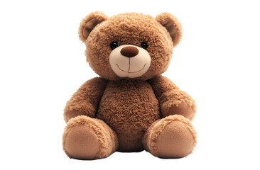 Fototapeta premium a brown teddy bear sitting. 