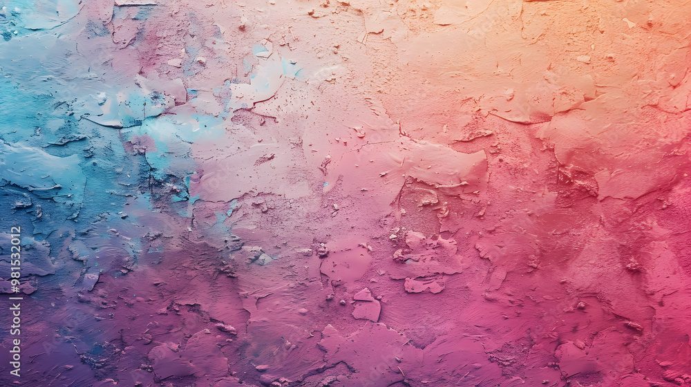 Aufkleber retro gradient background with grain texture
