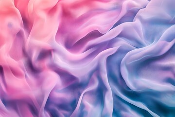 Obraz premium Smooth Pastel Abstract Texture Background with Flowing Gradient Waves