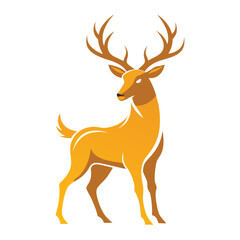 Deer vector design logo 9