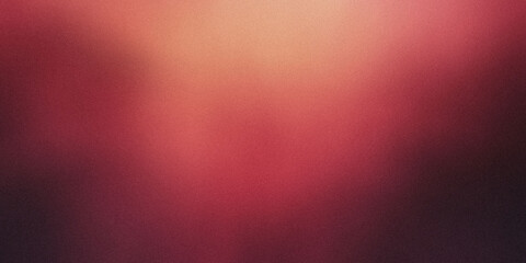 Gradient background with dark ruby red and pale moss tones, noise texture effect
