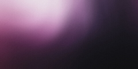 Fototapeta premium Gradient background with deep charcoal brown and soft lilac tones, noise texture effect