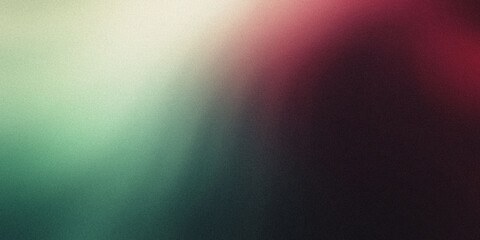Fototapeta premium Gradient background with deep maroon and soft sage green tones, noise texture effect