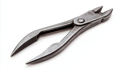 Obraz premium Adjustable pliers are shown against a white background.