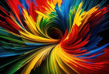 vibrant elements displaying clarity energy colorful composition, brightness, vibrancy, design, freshness, hue, saturation, texture, pattern, aesthetic