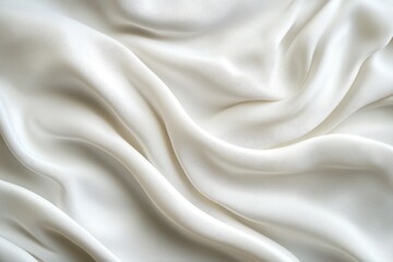 Fototapeta premium Perspective of timeless white textile pattern and seamless backdrop