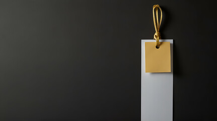 Paper message note reminder blank background office business white empty page label adhesive strip
