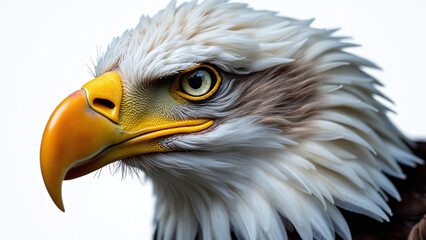 Obraz premium Close-Up of a Bald Eagle