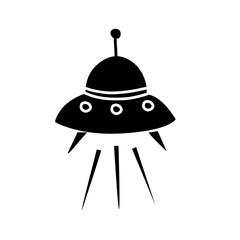 ufo flying saucer icon