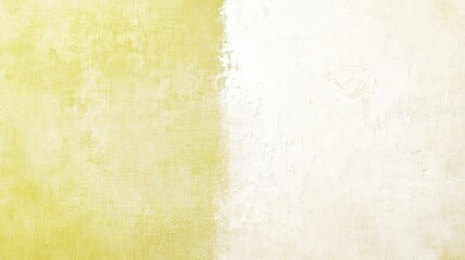 Obraz premium A textured wall featuring a gradient from light yellow to off-white, showcasing subtle variations in color and surface finish
