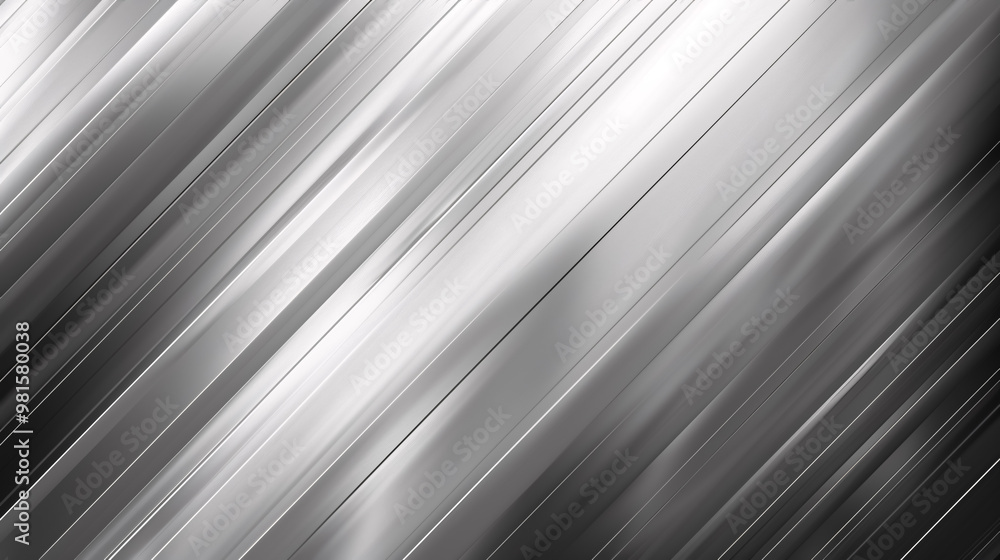 Poster the white and silver are light gray with black the gradient is the surface with templates metal text