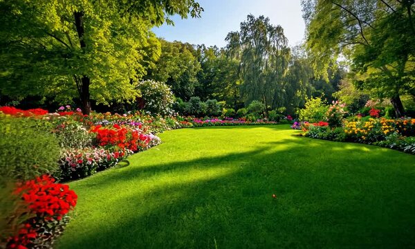 Lush Garden Paradise