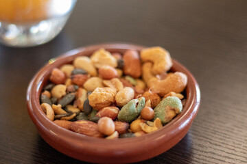 nuts in a bowl