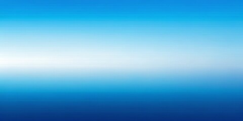 Obraz premium Abstract Blue Gradient with Horizontal Lines, digital art, abstract background, blue, gradient