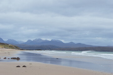 Fototapeta premium Highland sea and beach scape