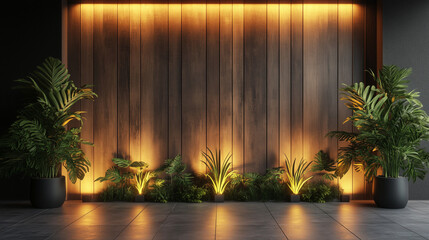 design a beautifully looking wall for a youtube video