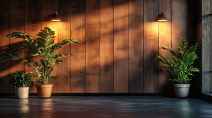 design a beautifully looking wall for a youtube video