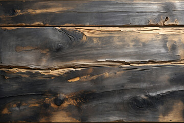 Authentic aged, weathered wood texture with peeling and vintage look