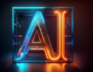 Artificial Intelligence (AI) illustration
