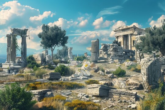 Exploring the ruins of Priapus, an ancient city steeped in mythology and history