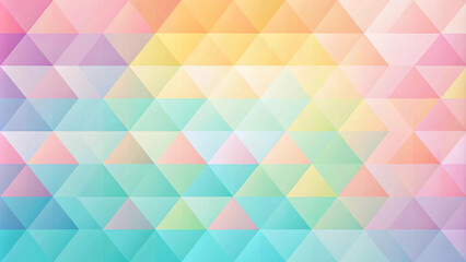 Obraz premium Minimalist Geometric Background Design with Soft Pastel Colors & Smooth Gradients