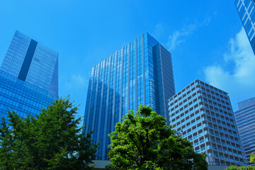 高層ビル　オフィス街