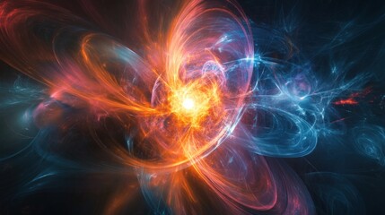 Fototapeta premium Abstract Energy Burst