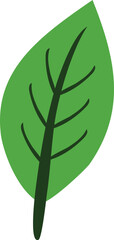 Green Leaves Icon, Green Leaf Illustration