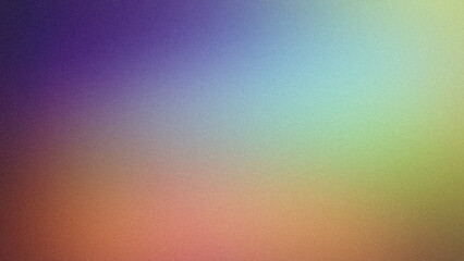 A soft gradient with a blend of purple, blue, green, and orange tones, enhanced by a subtle grainy texture. Ideal for 4K backgrounds, wallpapers, and banners with a serene, colorful aesthetic