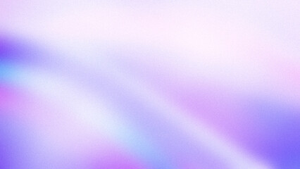 Abstract gradient with soft transitions of pink, purple, and blue hues, enhanced by a subtle grainy texture. Ideal for 4K backgrounds and wallpapers