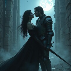 Dark Fantasy Gothic Realm - A.I.-Generated Artwork