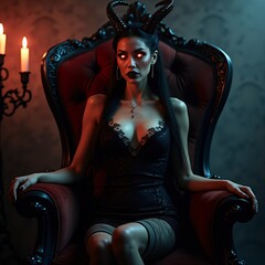 Dark Fantasy Gothic Realm - A.I.-Generated Artwork