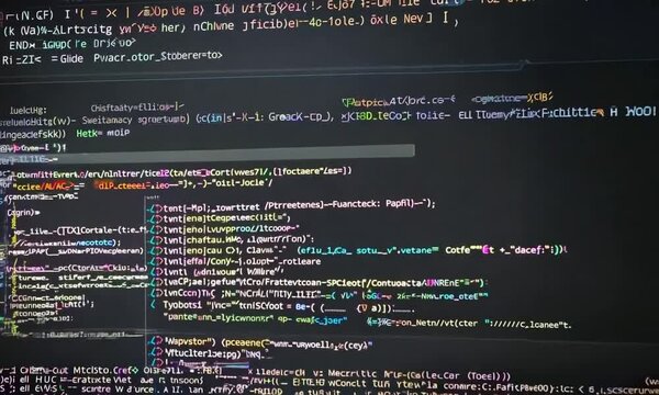 Computer screen with artificial intelligence bot that creates uniqueness