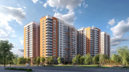 Modern Apartment Buildings