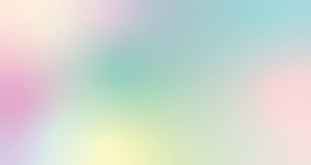 Pastel blur smooth blend gradient color background EPS vector file for versatile design