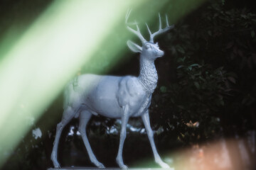 Obraz premium Deer Statue