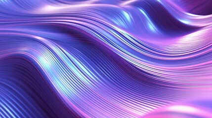 Fototapeta premium Abstract background with soft, flowing lines in shades of purple and pink.