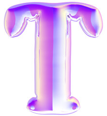 Holographic Letter T