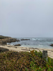 Fanshell Beach at 17 Mile Drive in California