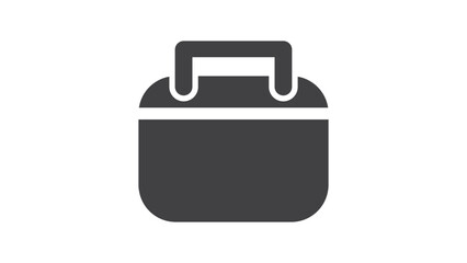Briefcase Icon Glyph Style Graphic, Business Icon,Graphic icon, Single Icon.