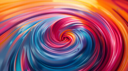 Fototapeta premium Colorful abstract swirl background.