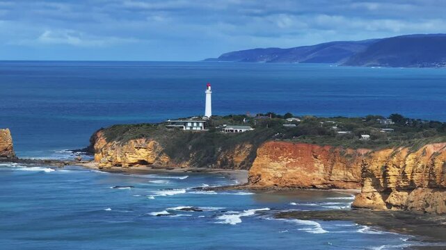 Great Ocean Road victoria Australia aerial view
