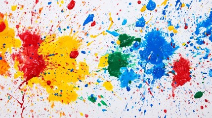 Splattered paint. abstract background generative ai
