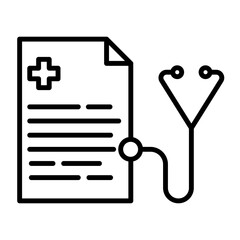 Medical Diagnosis icon, Medical, health