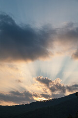 Morning Atmosphere in the Great Smoky Mountains