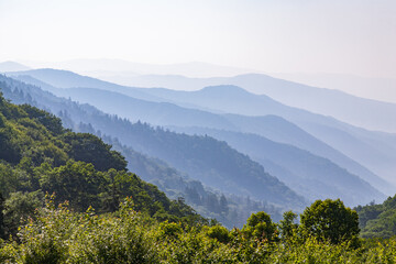 Oconaluftee Valley in the Great Smoky Mountains