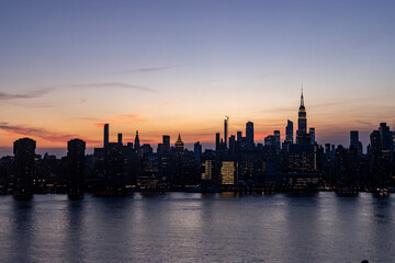 Fototapeta premium New York City - Manhattan skyline from a different point of View - East River