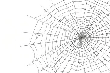 Obraz premium Intriguing spider web design symbolizing intricacy and connection